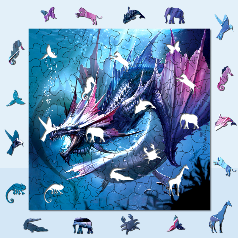 JEFFPUZZLE™ Sea dragon