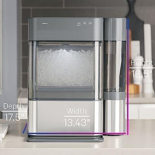 Ice Machine with WiFi & Smart Connected, Stainless Steel