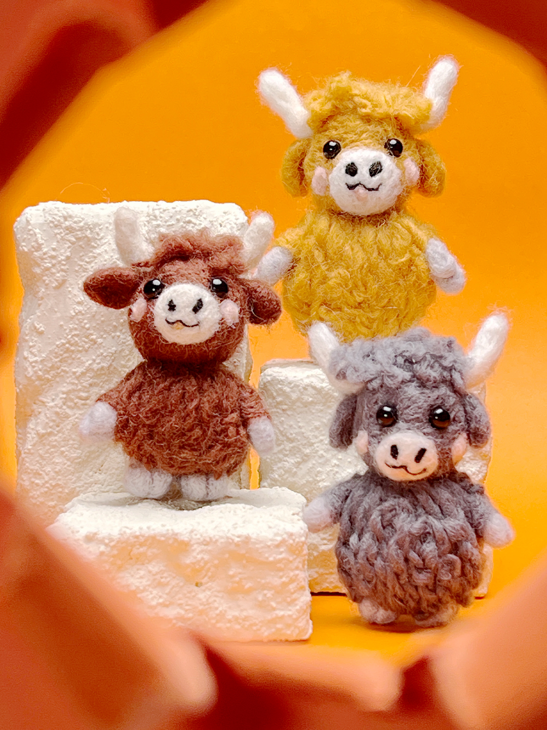 Moxie Felt Animals Needle Felting Kit
