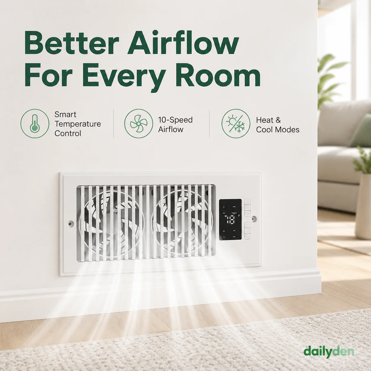 Cool Airflow Booster Fan: Fix The Room HVAC Can't Reach