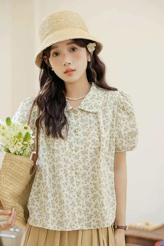 Wild Iris Blouse (2 Colors)