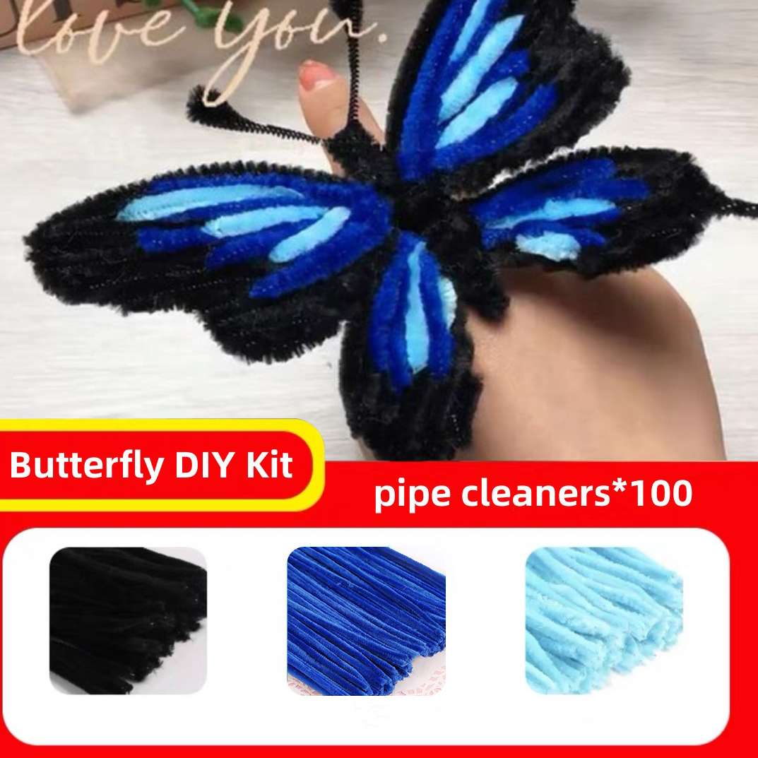 DIY Pipe Cleaners Kit - Butterfly