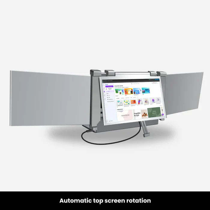 Computer extended screen (4-fold screen)