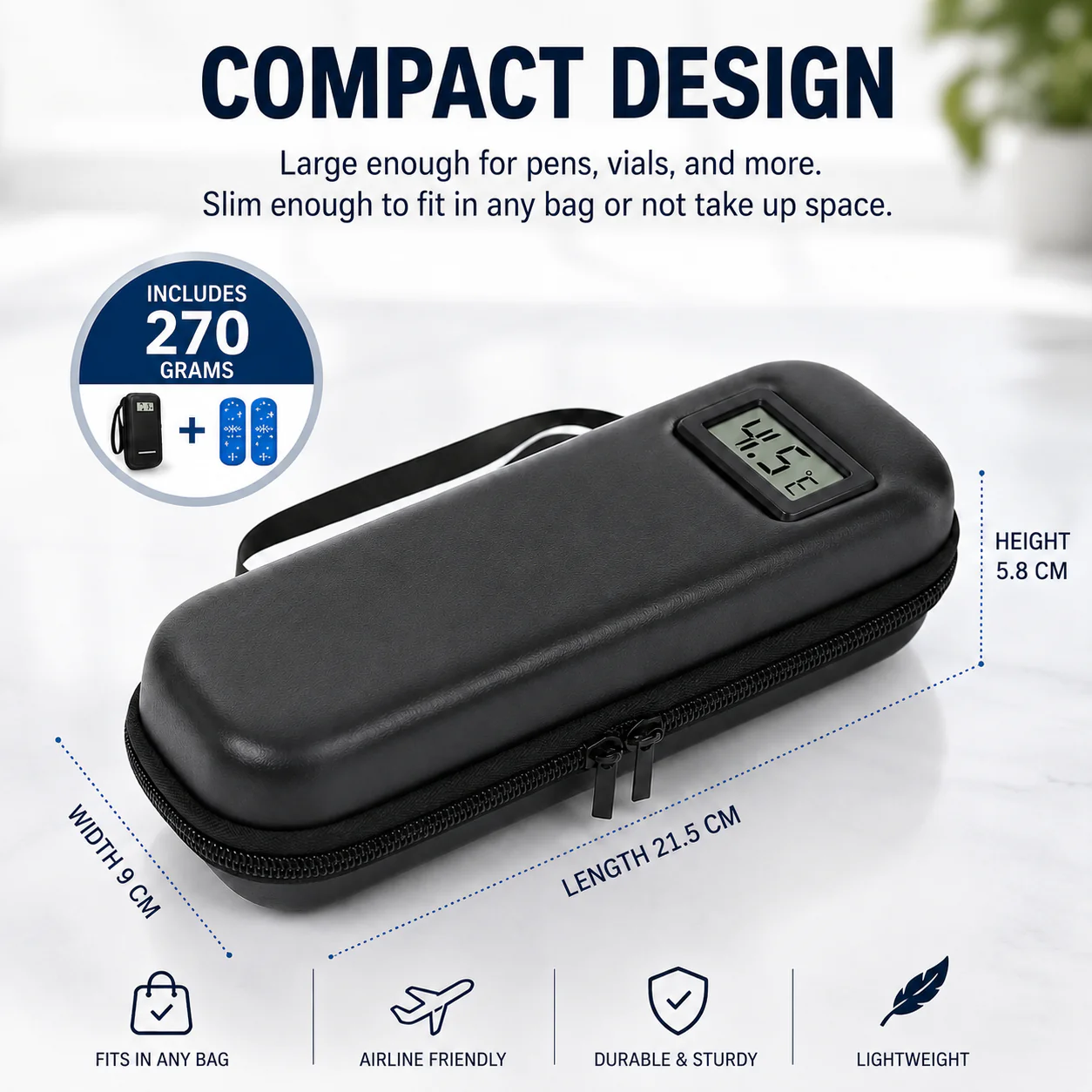 MediGuard™ – Smart Medication Cooling Case
