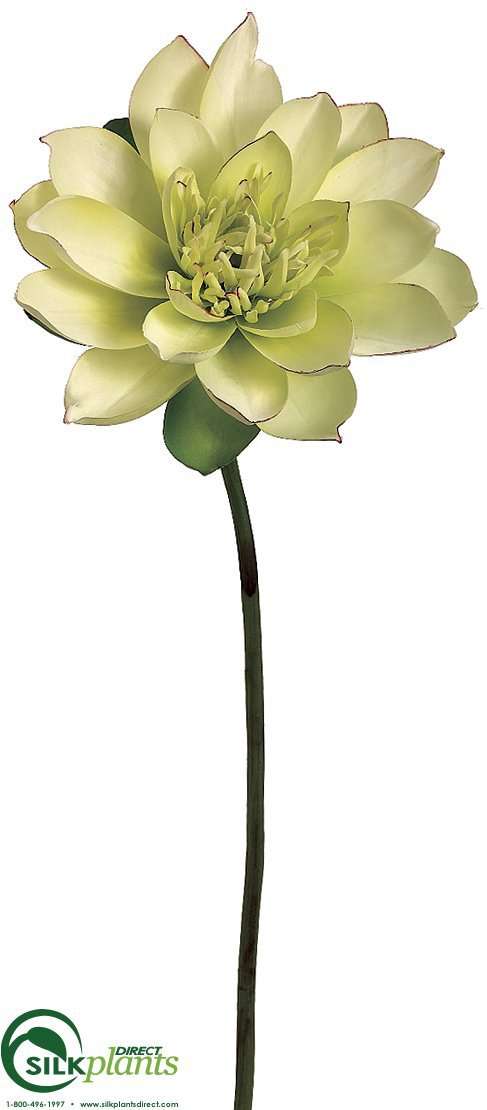 Silk Plants Direct Lotus Bloom Spray - Pink - Pack of 12