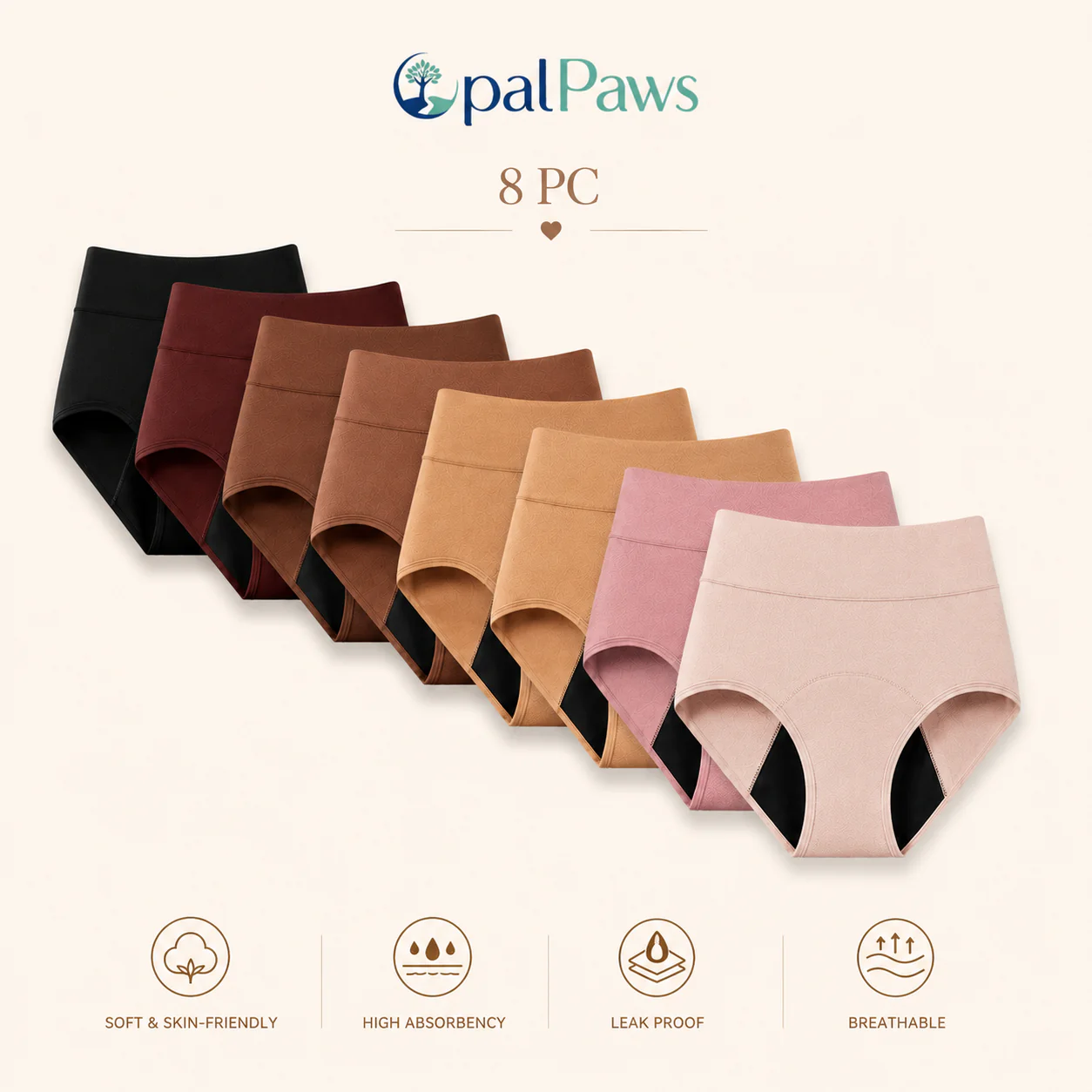 🌍Opalpaws™ 100% Leak-Proof Underwear – You Won’t Be Disappointed!