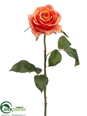 Silk Plants Direct Rose Spray - Beige - Pack of 12
