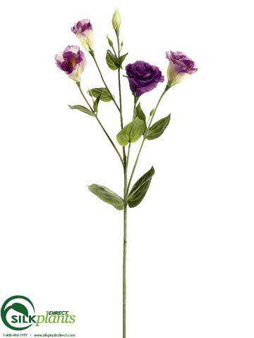Silk Plants Direct Lisianthus Spray - Lavender Two Tone - Pack of 12