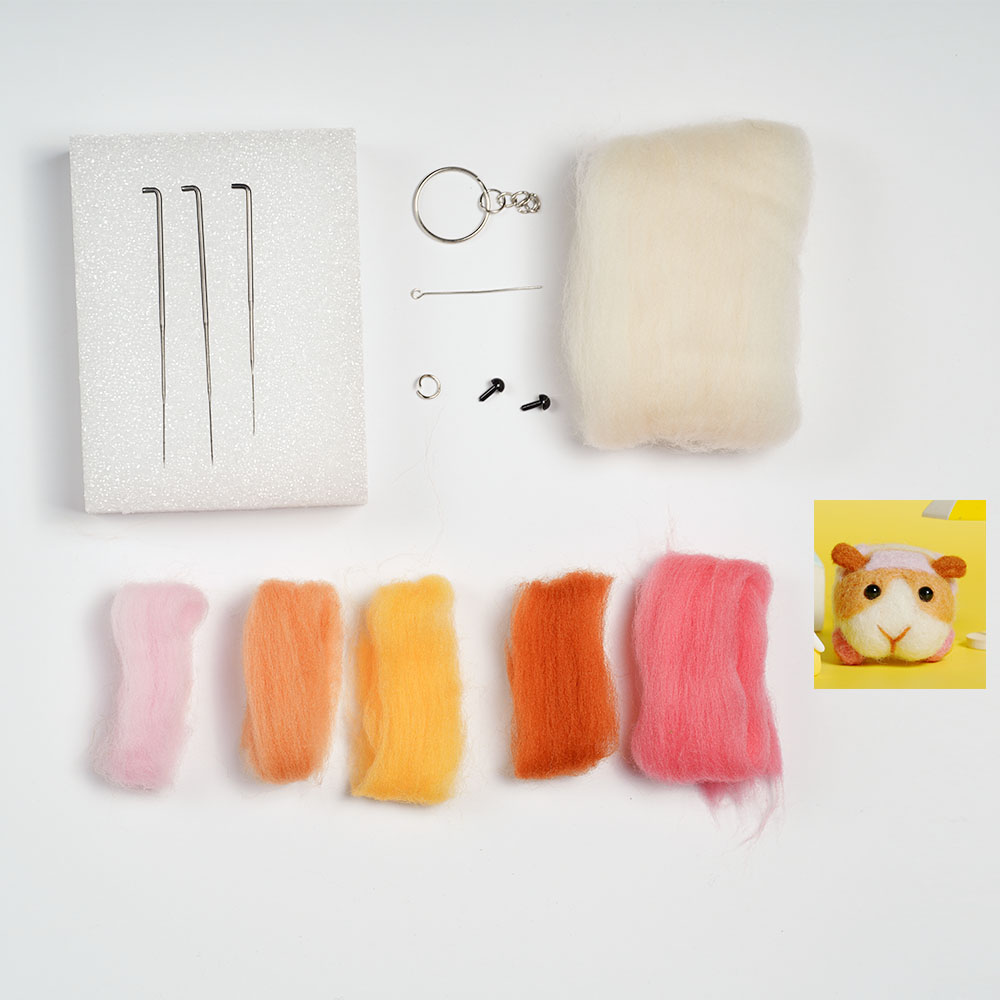 FeltingJoy - Pui Pui Molcar Needle Felting Kit - Potato