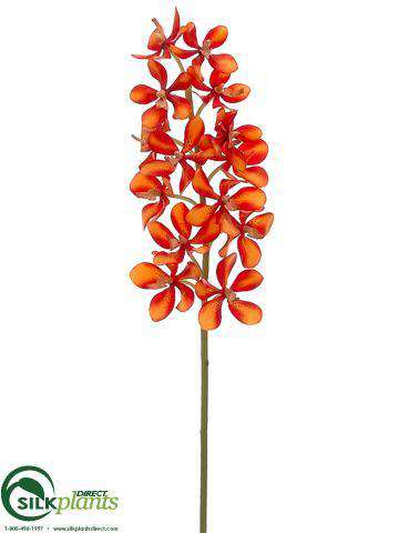 Silk Plants Direct Vanda Orchid Spray - Cream - Pack of 12