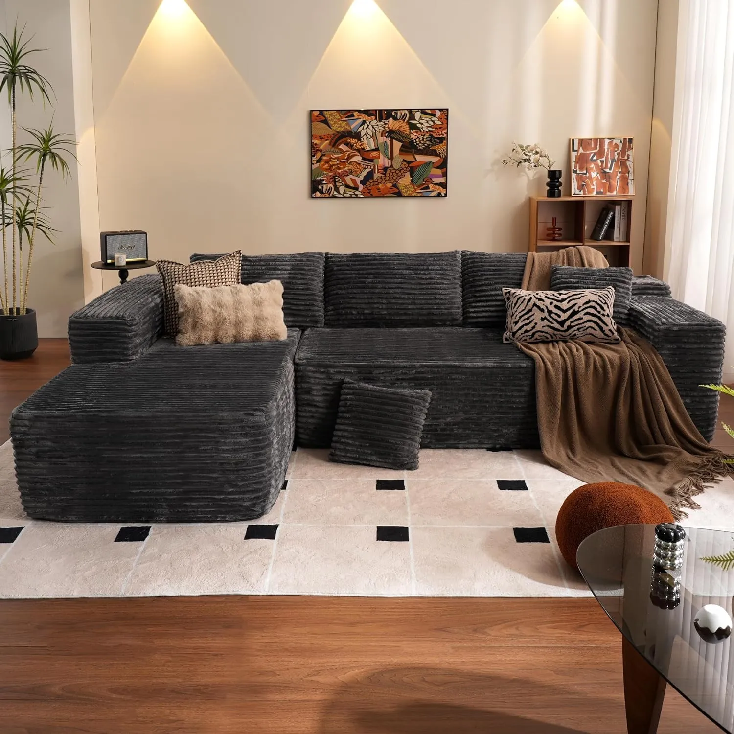 🔥Minimalist L-Shape Couch
