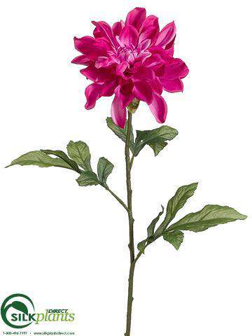 Silk Plants Direct Dahlia Spray - Red - Pack of 12