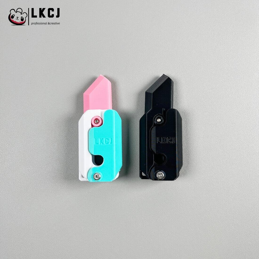 Real 3D Printed Mini 1911 Decompression Model Keychain, Non-launchable