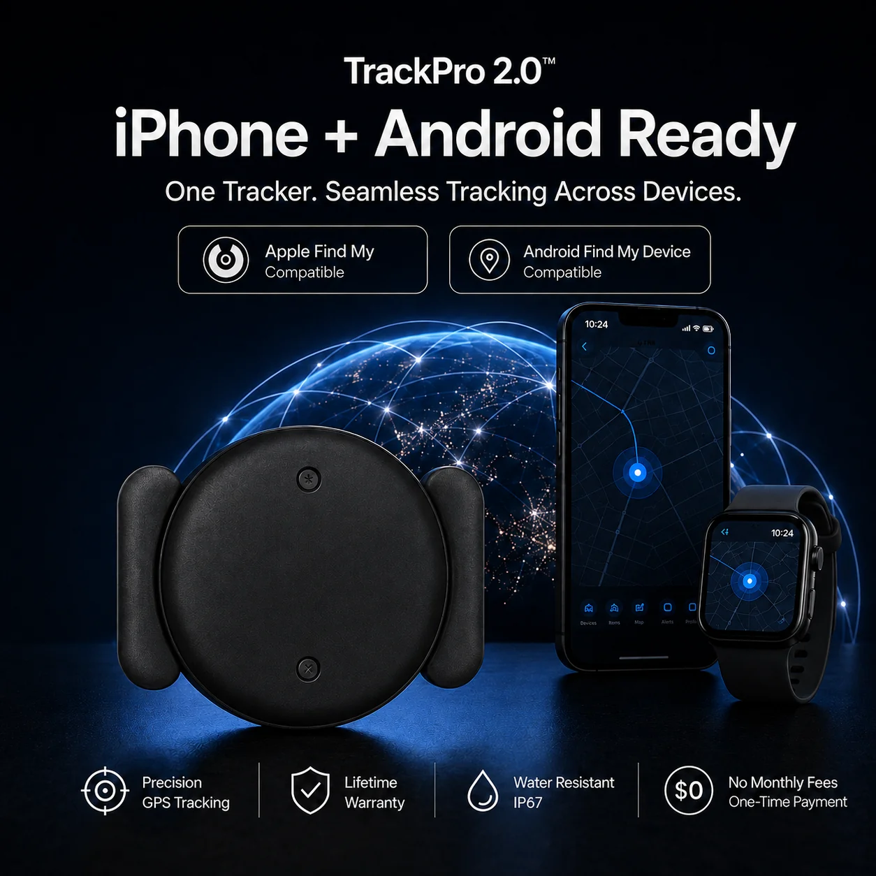 TrackPro 2.0™ Magnetic GPS Tracker