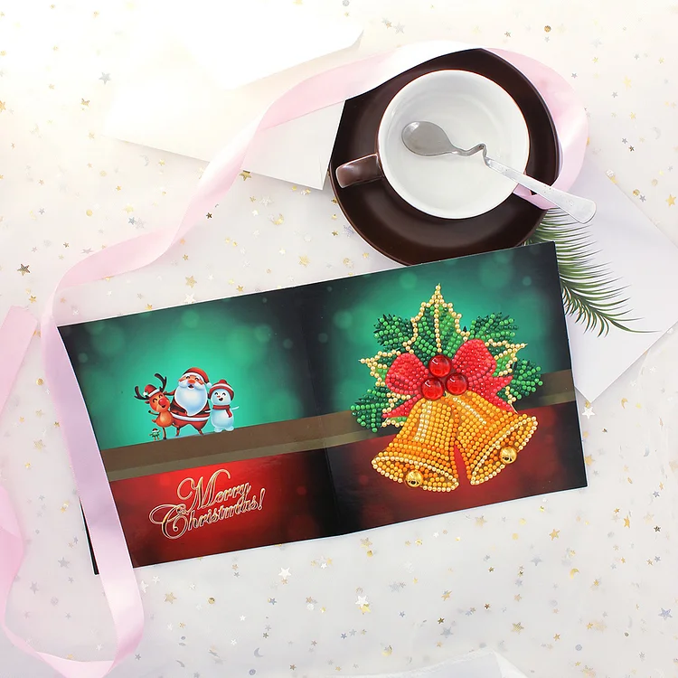 DIY Diamond Painting Christmas A Greeting Card