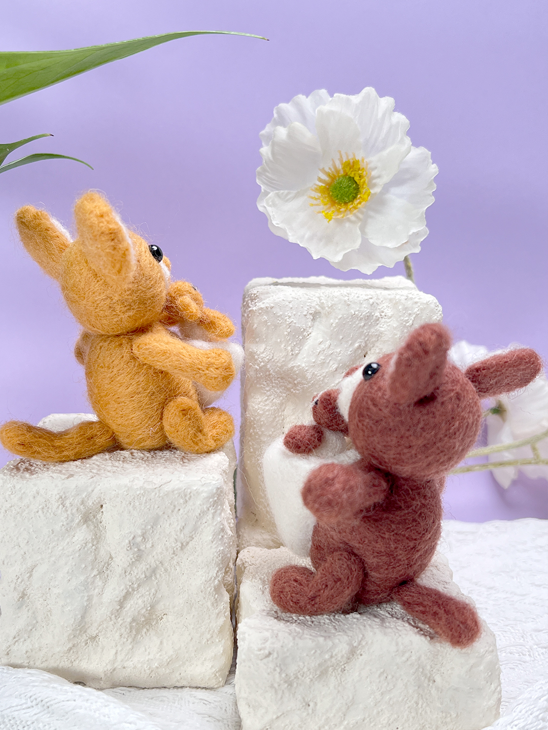 Kanga Felt Animals Needle Felting Kit