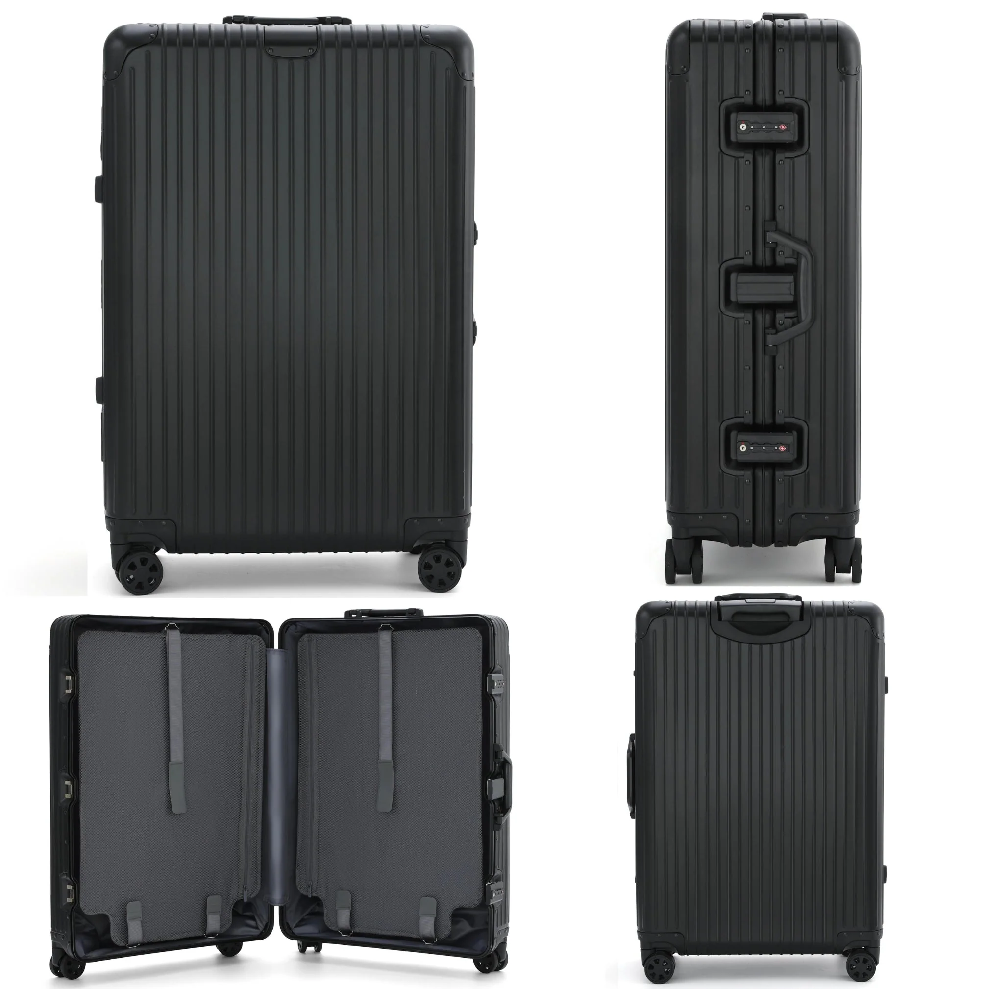 ALUMINUM SUITCASE V2 NEW, STRONGER ALUMINIUM & REMOVEABLE WHEELS