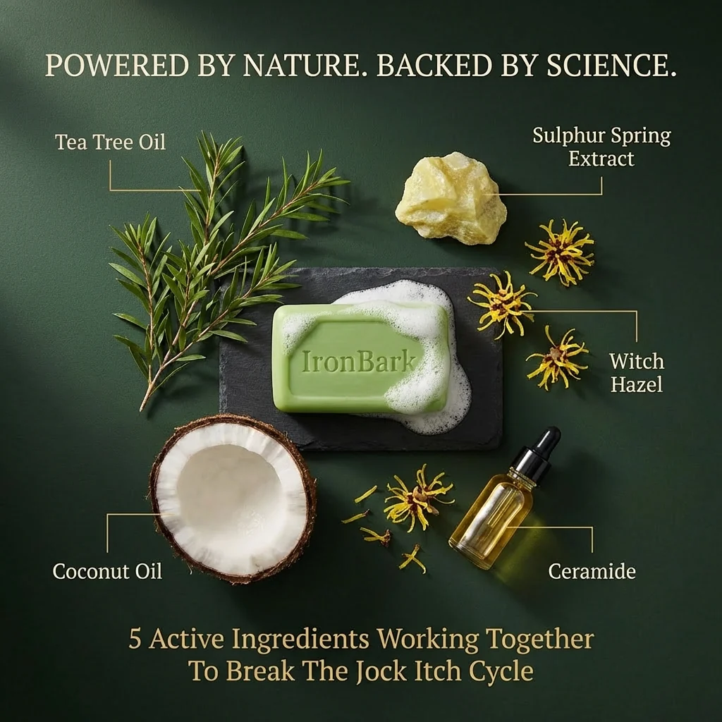 Ironbark Tea Tree Natural Antifungal Bar