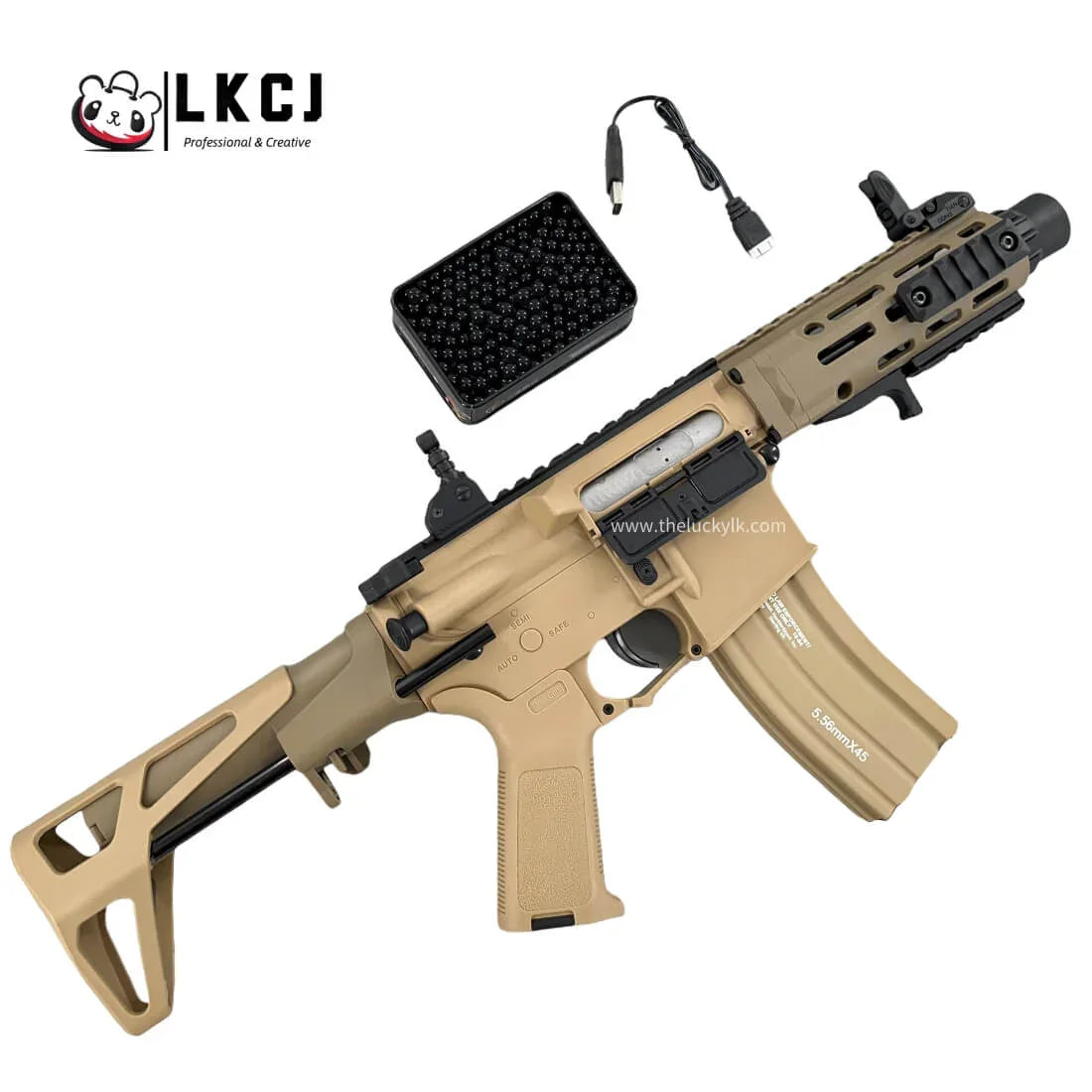 DD M4-PDW Gel Blaster High Speed Fire Mode With Metal Mag-Flagship