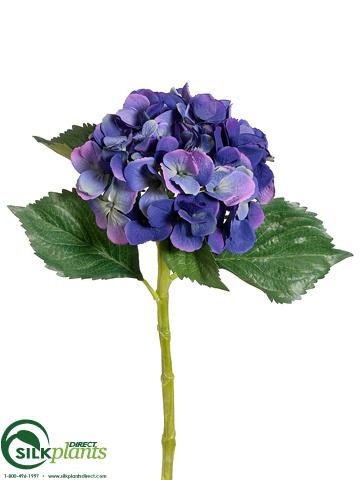 Silk Plants Direct Large Hydrangea Spray - Blue Lavender - Pack of 12