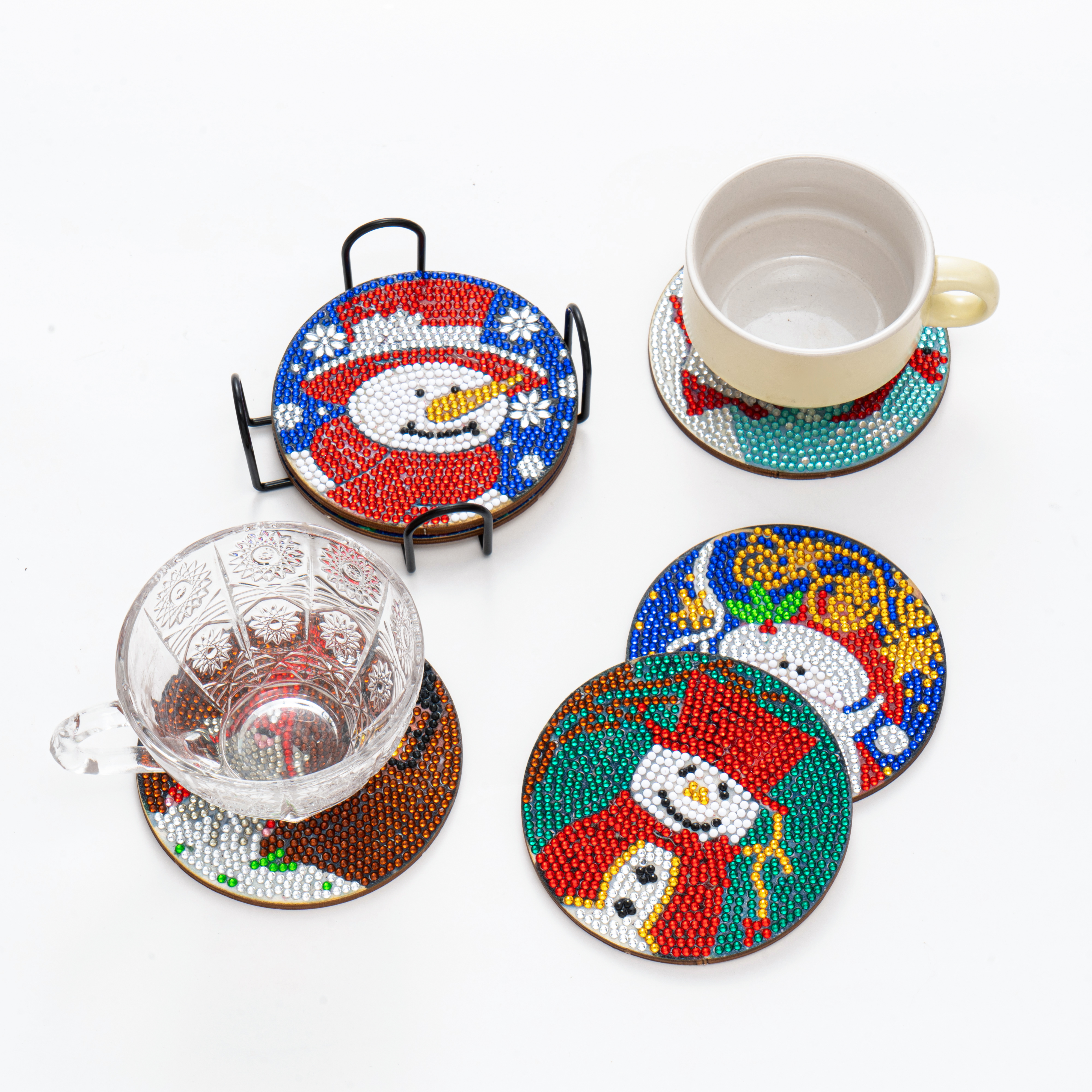 DIY Christmas C Diamond Painting Coasters