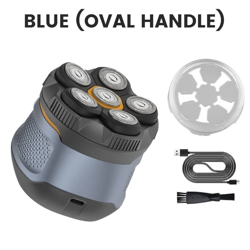 6D Waterproof Head Shaver Kit für Männer mit Glatze