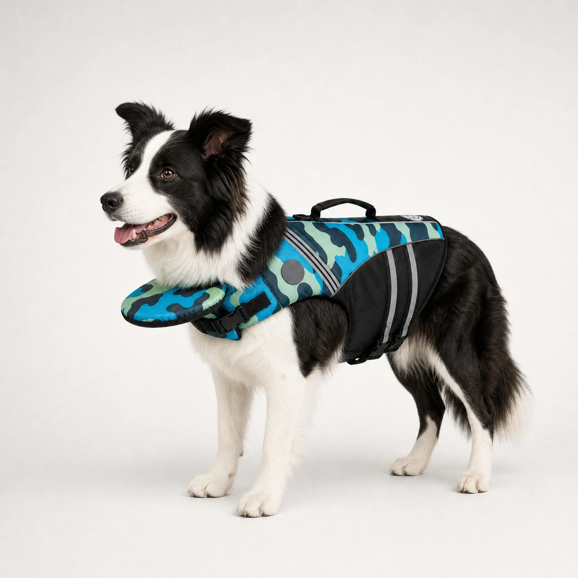 Dog Life Jacket With Chin Support