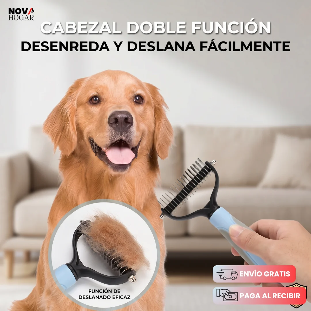 Quitapelos Y Desenredador Para Mascotas