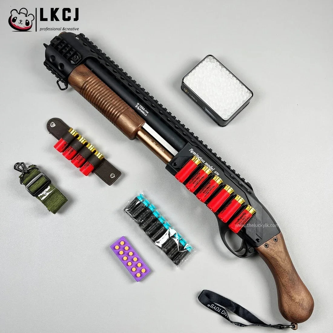 M870 Nerf Soft Bullet/Gel Blaster Gun 'Shotgun'