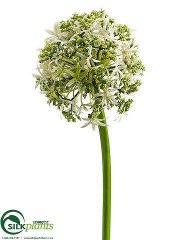 Silk Plants Direct Allium Spray - Lavender - Pack of 12