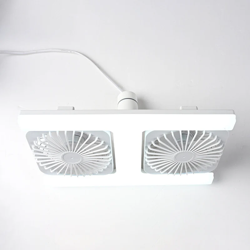 📢📢50% OFF !! ⏰ 2-in-1 LED Ceiling Fan Light – Dual Cooling, Ultra Bright, Tool-Free Install 🌀