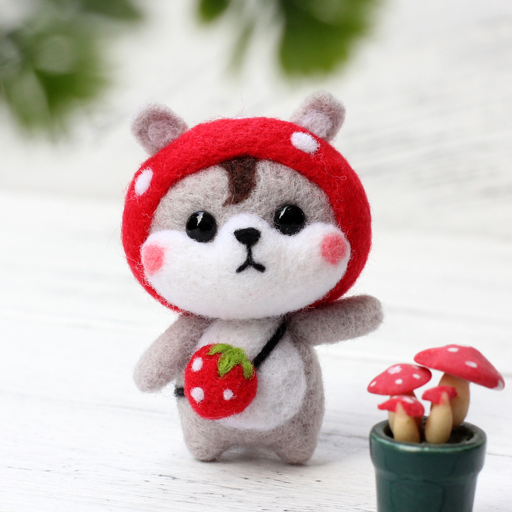 Mouse Needle Felting Kit