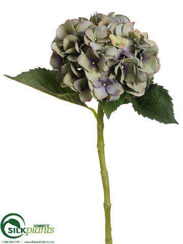 Silk Plants Direct Large Hydrangea Spray - Blue Lavender - Pack of 12