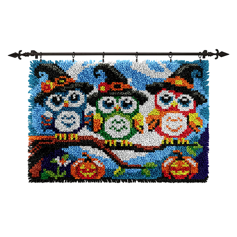 Halloween Latch Hook Rug Kit