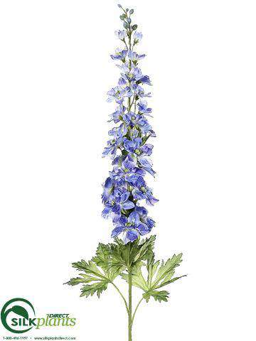 Silk Plants Direct Delphinium Spray - Violet - Pack of 12