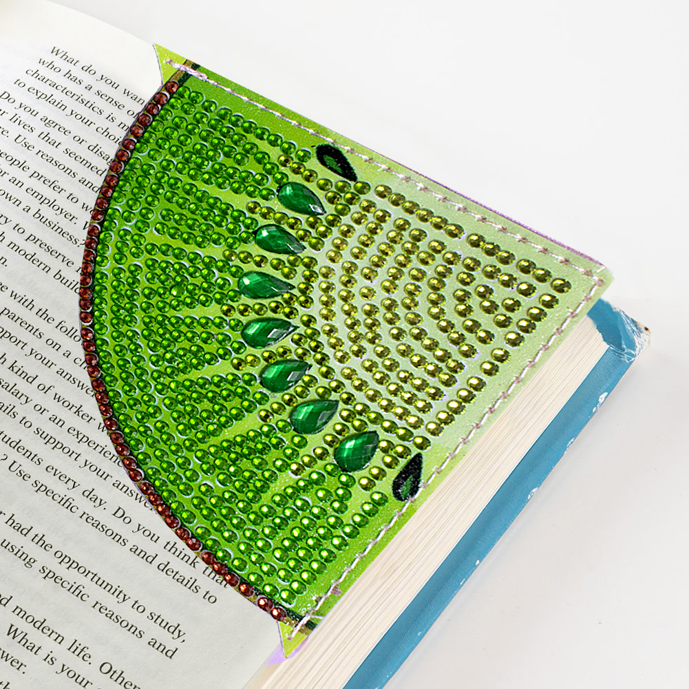 DIY Diamond Painting  Corner Bookmark - 6 Pcs Fruits