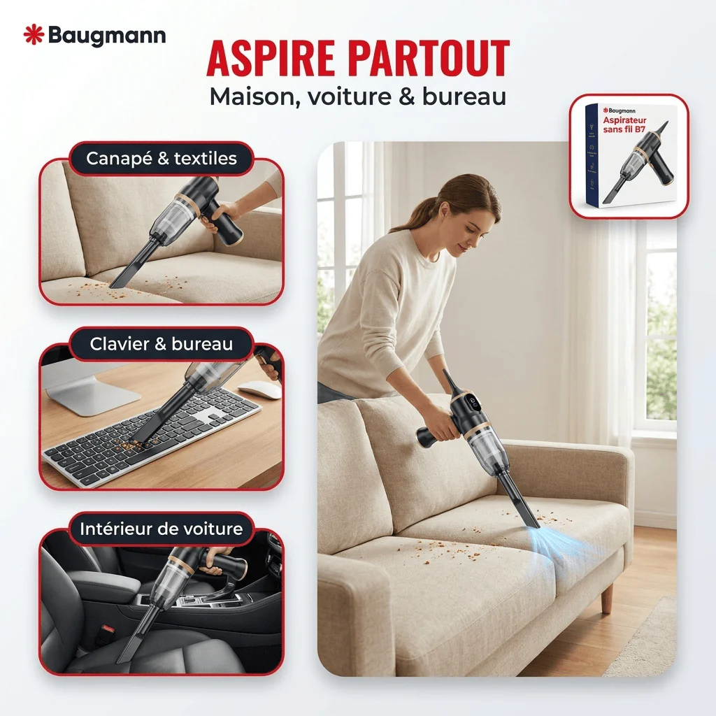 Aspirateur sans fil B7