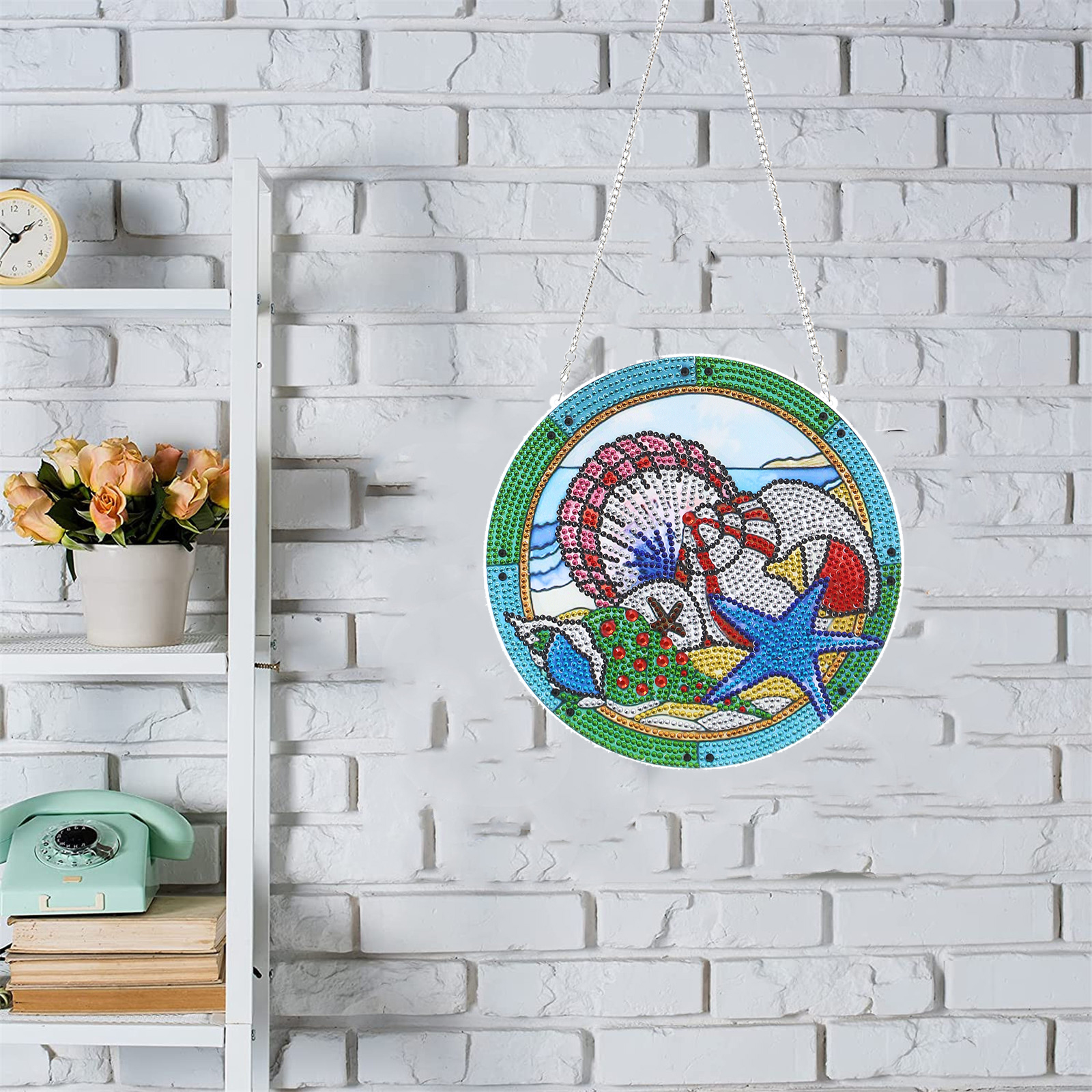 DIY Diamond Painting Wall Hanging - Marine