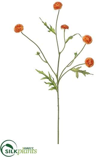Silk Plants Direct Wild Pompom Spray - Violet - Pack of 24