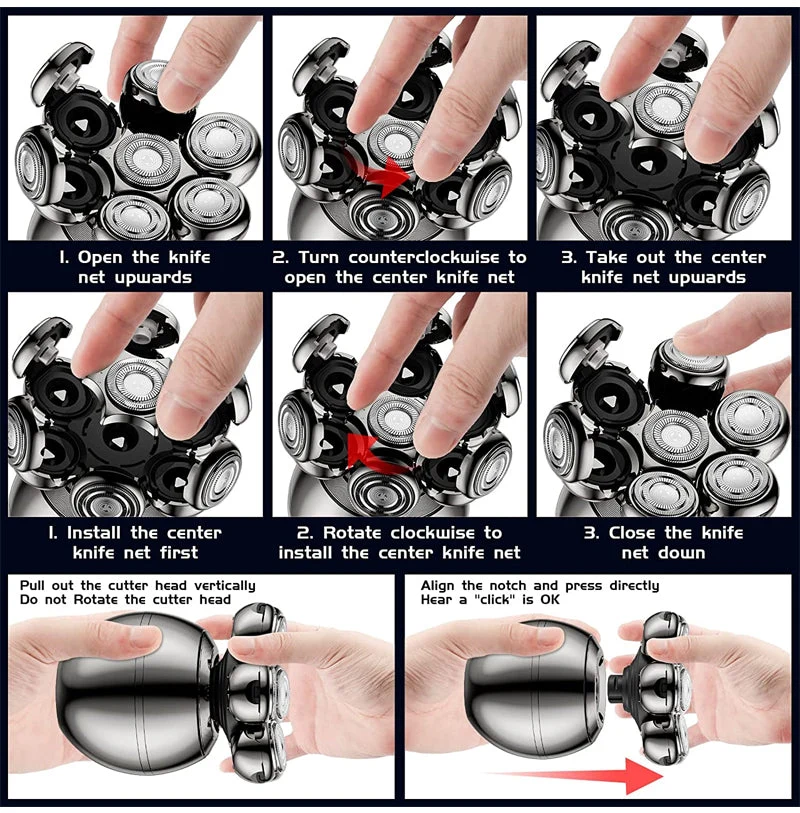 [💪The Standard for Mature Men] Upgrade Multifunctional Shaver – Limited-Time 50% Off🔥