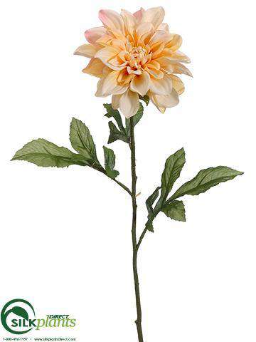Silk Plants Direct Dahlia Spray - Red - Pack of 12