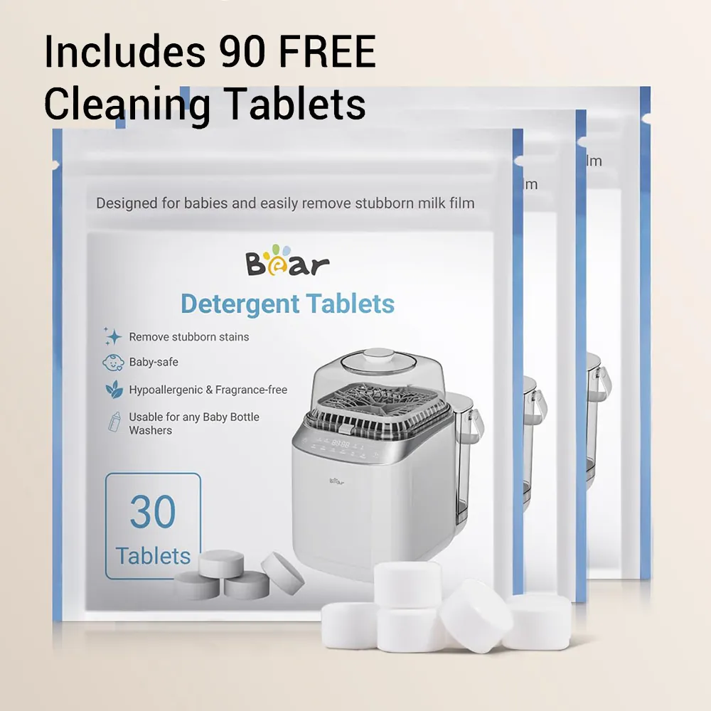 Bear Bottle Washer Pro, Baby Bottle Washer and Sterilizer and Dryer