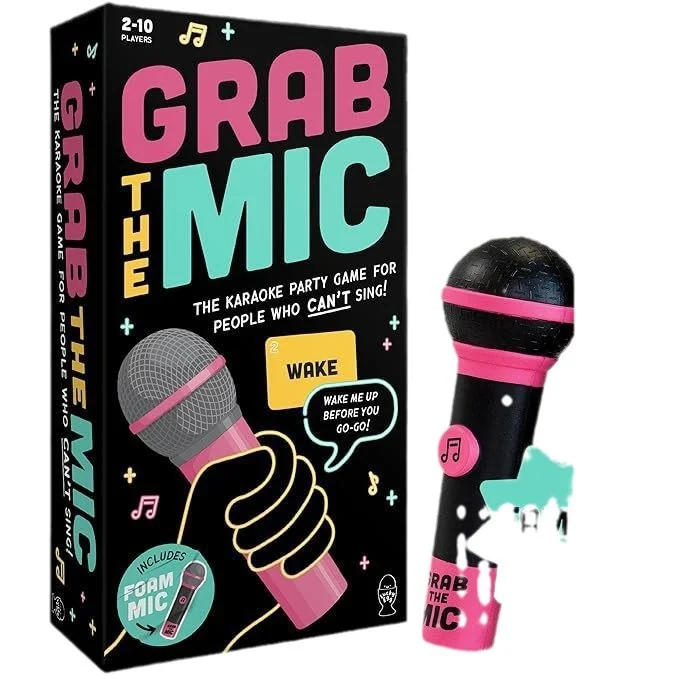 Grab The Mic – The Party Game For People Who Can’t Sing
