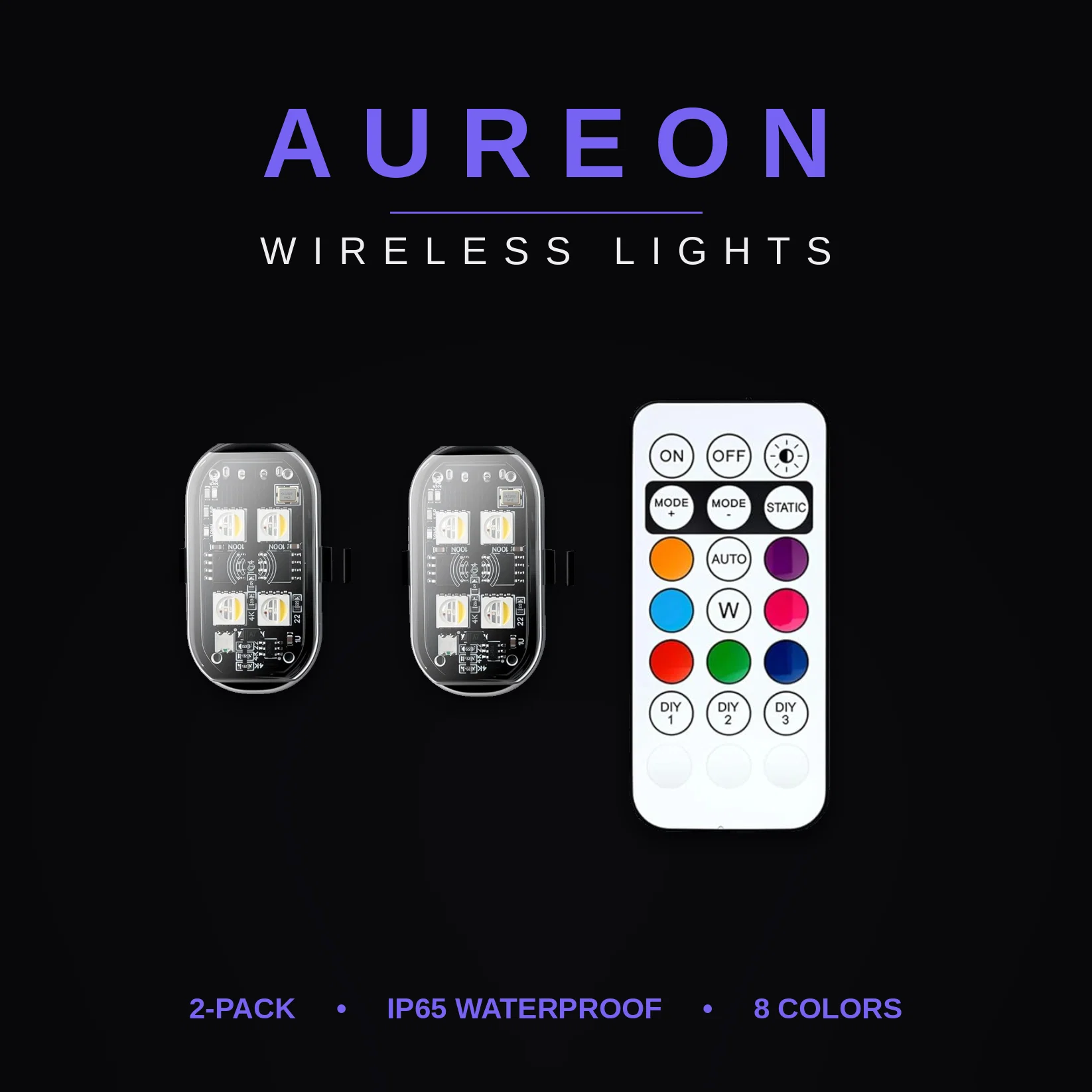 Wireless Lights with Remote