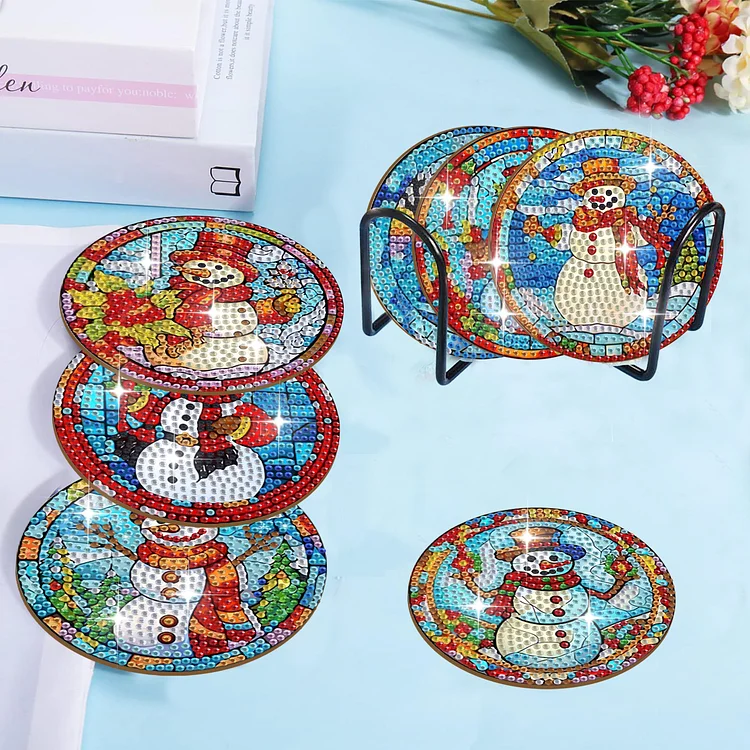 DIY Yeti B Diamond Painting Coasters