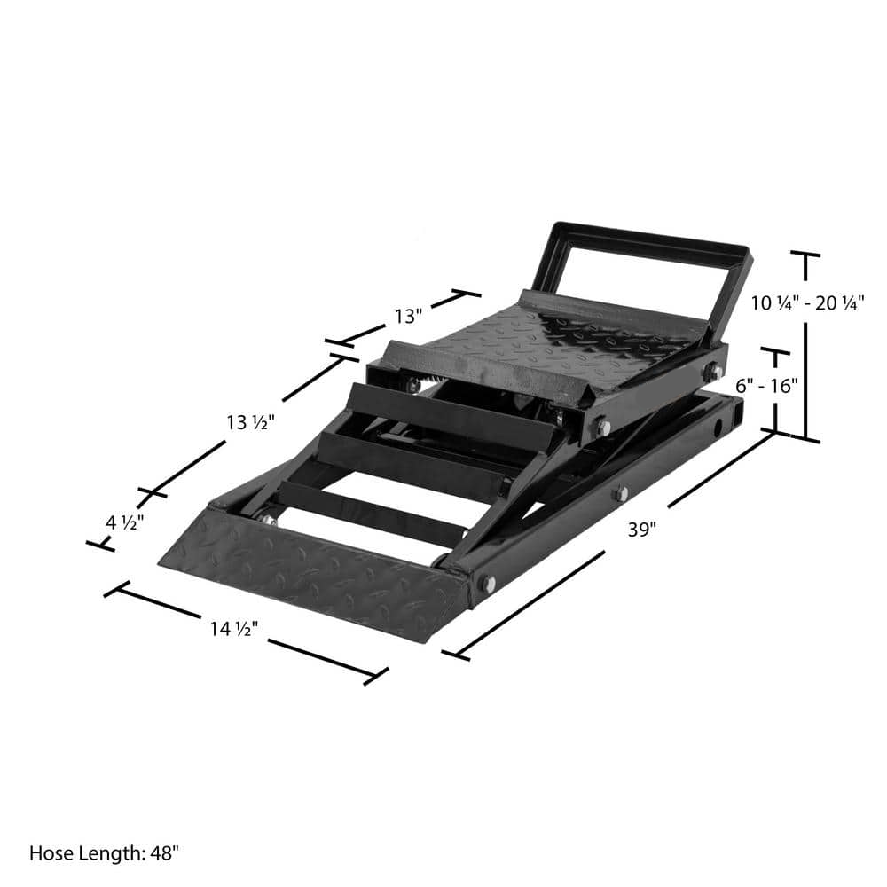 🎉Factory Promotion Capacity Hydraulic Underbody Access Car Lift with Ramp