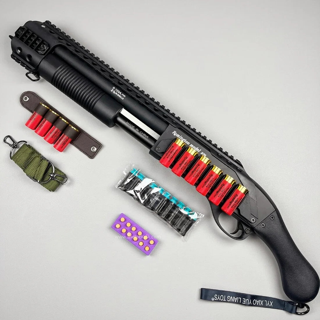 M870 Nerf Soft Bullet/Gel Blaster Gun 'Shotgun'