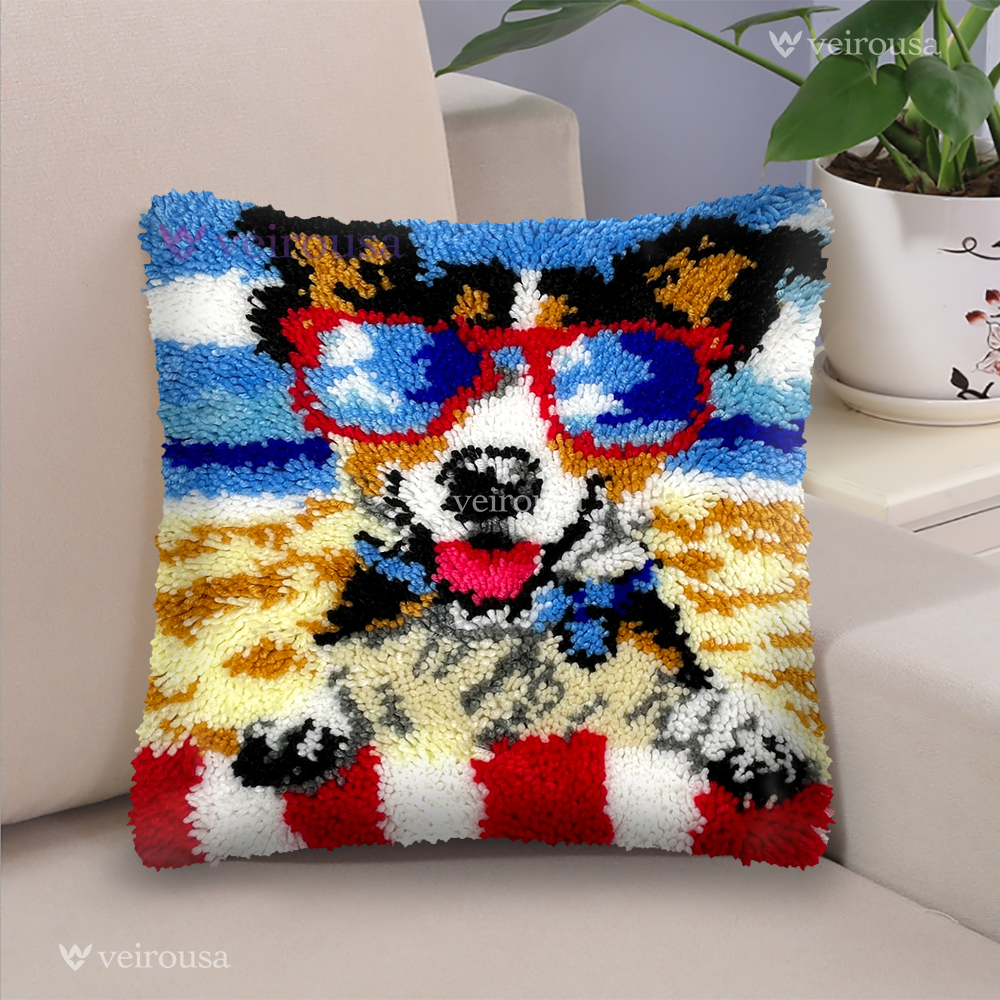 Dog Breed - Latch Hook Pillow