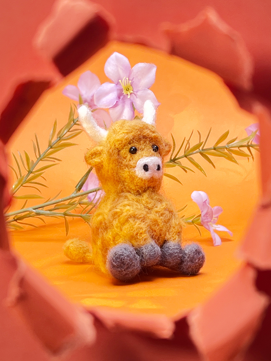 Bully Felt Animals Needle Felting Kit