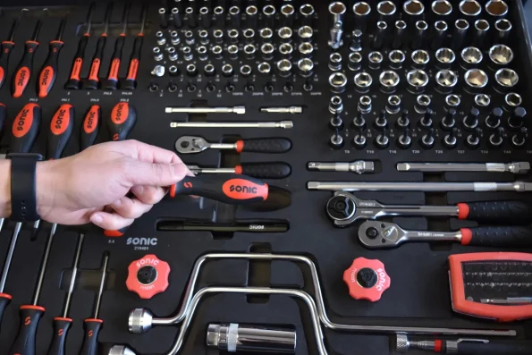 🔥Last Day Limited To 96 Units Only $39.99🔥Factory Clearance Mobile Roller Cab With 13 DRAWERS 5